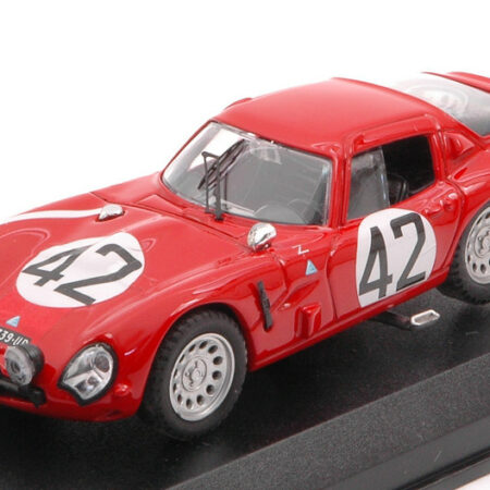 Best Model ALFA ROMEO TZ 2 N.42 44th LM 1965 "GEKI" RUSSO-ZUCCOLI 1:43