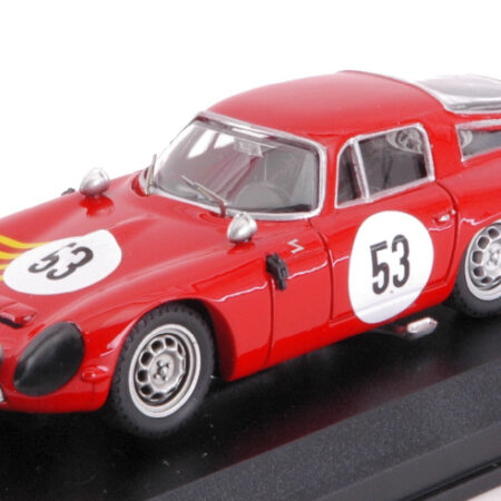 Best Model ALFA ROMEO TZ 1 N.53 13th (WINNER CL.) SEBRING 1964 STODDARD-CASER 1:43