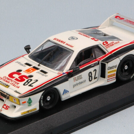 Best Model LANCIA BETA MONTECARLO N.82 MONZA 1982 DACCO -GIUDICI-THATCHER 1:43