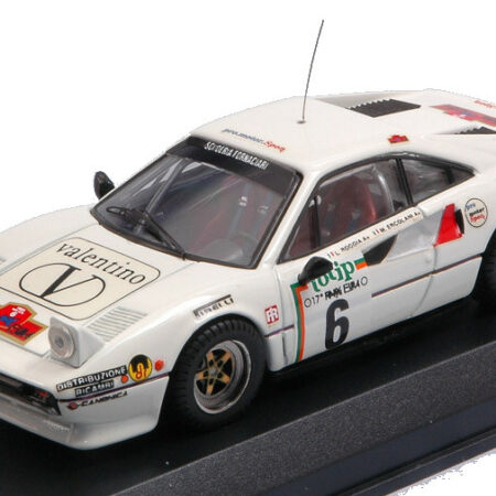 Best Model FERRARI 308 GTB N.6 6th RALLY ELBA 1985 ERCOLANI-ROGGIA 1:43