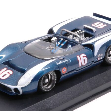 Best Model LOLA T70 SPYDER N.16 6th CAN-AM RIVERSIDE 1967 G.FOLLMER 1:43