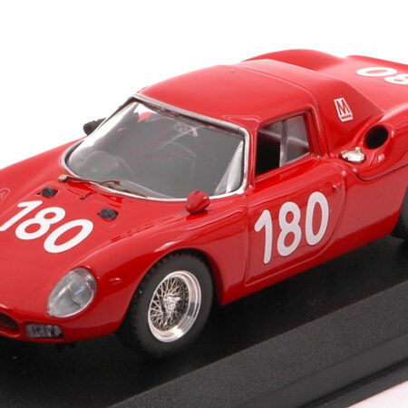 Best Model FERRARI 250 LM N.180 16th TARGA FLORIO 1966 RAVETTO-STARRABBA 1:43