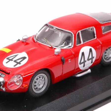 Best Model ALFA ROMEO TZ 1 N.44 20th LE MANS 1965 KOOB-FINKELSTEIN 1:43