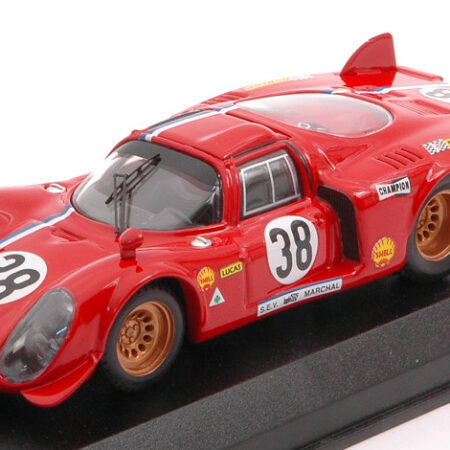 Best Model ALFA ROMEO 33/2 N.38 32th LM 1969 GOSSELIN-BOURGOIGNE 1:43