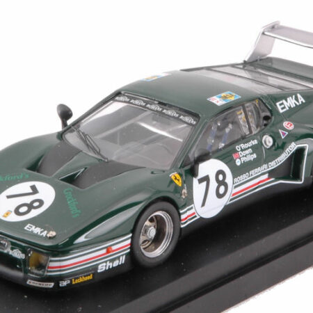 Best Model FERRARI 512 BB LM N.78 23th LM 1980 ROURKE-DOWN-PHILLIPS 1:43