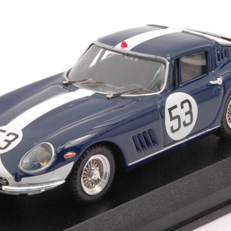 Best Model FERRARI 275 GTB N.53 14th 1000 KM MONZA 1967 VESTEY-GASPAR 1:43