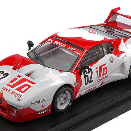 Best Model FERRARI 512 BB N.62 26th LM 1979 ANDRUET-DINI 1:43