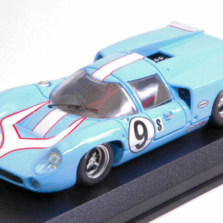 Best Model LOLA T 70 COUPE  N.9 DNF 12 H SEBRING 1968 PATRICK-JORDAN 1:43