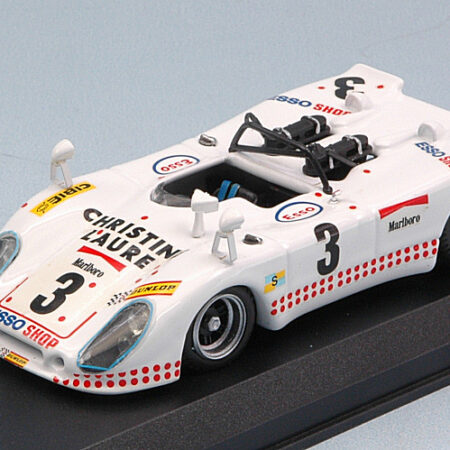 Best Model PORSCHE 908-2 FLUNDER N.3 34th LM 1975 POIROT-ORTEGA-CUYNET-LAGNIEZ 1:43