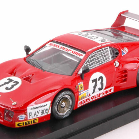 Best Model FERRARI 512 BB N.73 49th LM 1982 HENN-LANIER-MORIN 1:43