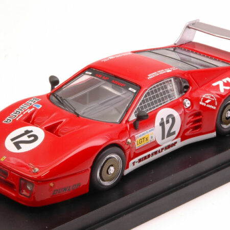 Best Model FERRARI 512 BB N.12 6 H FUJI 1982 HENN-HENN 1:43