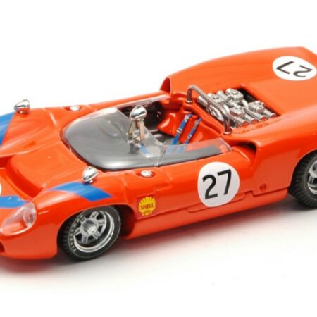 Best Model LOLA T 70 SPYDER N.27 7th FUJI 1968 T.SAKAI 1:43