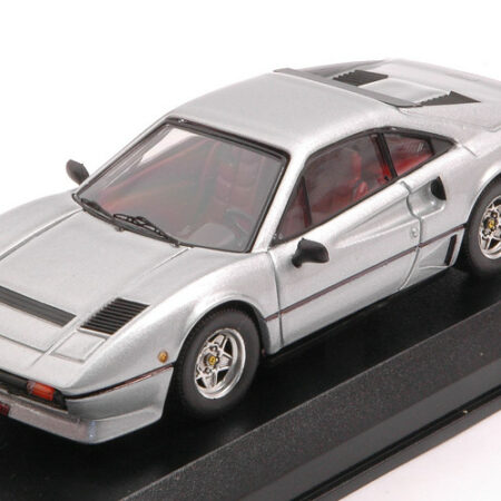 Best Model FERRARI 208 GTB TURBO 1982 SILVER 1:43