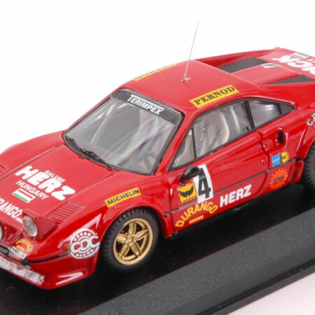 Best Model FERRARI 308 GTB GR.3 N.4 WINNER MONZA RALLY 1979 PINTO-PENARIOL 1:43