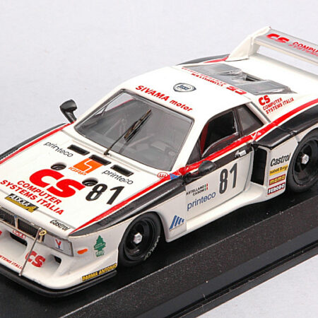 Best Model LANCIA BETA TURBO N.81 5th MONZA 1982 CASONI-CASTELLANO 1:43