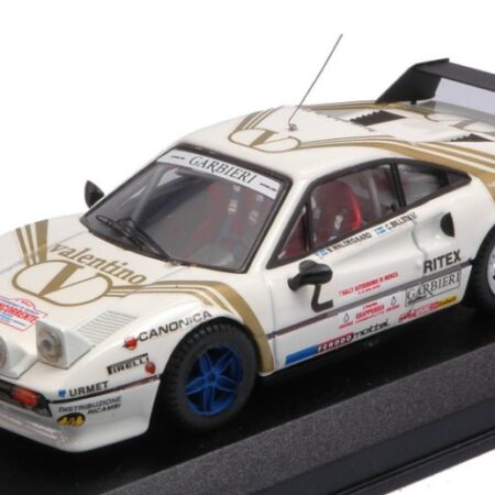 Best Model FERRARI 308 GTB N.2 3rd RALLY MONZA 1984 B.WALDEGAARD-C.BILLSTAM 1:43