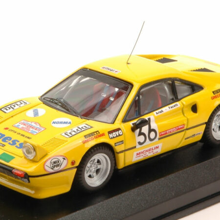 Best Model FERRARI 308 GTB N.36 RALLY AUTODROMO MONZA 1983 FACETTI-ARTIOLI 1:43