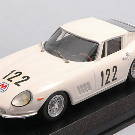 Best Model FERRARI 275 GTB/4 N.122 DNS TARGA FLORIO 1967 STARRABBA-ORLANDO 1:43