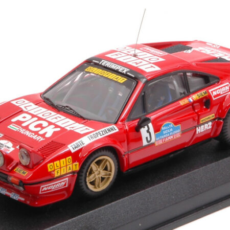 Best Model FERRARI 308 GTB N.3 TARGA FLORIO 1980 ANDRUET-BICHE 1:43