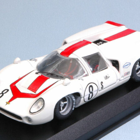 Best Model LOLA T 70 COUPE  N.8 12H SEBRING 1968 MOTSCHENBACHER-LESLIE 1:43