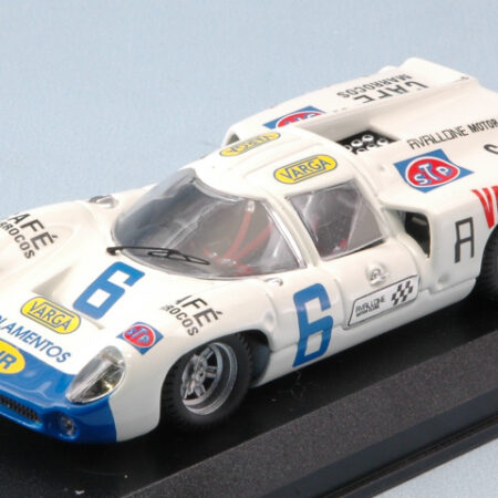 Best Model LOLA T70 COUPE  N.6 6th GP TARUMA 1971 A.C.AVALLONE 1:43