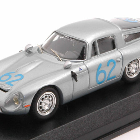 Best Model ALFA ROMEO TZ 1 N.62 17th TARGA FLORIO 1964 A.NICODEMI-F.LESSONA 1:43