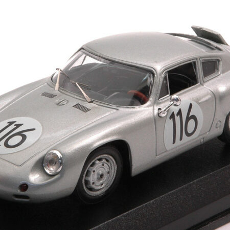 Best Model PORSCHE ABARTH N.116 6th TARGA FLORIO 1960 LINGE-STRAHLE-LISSMANN 1:43