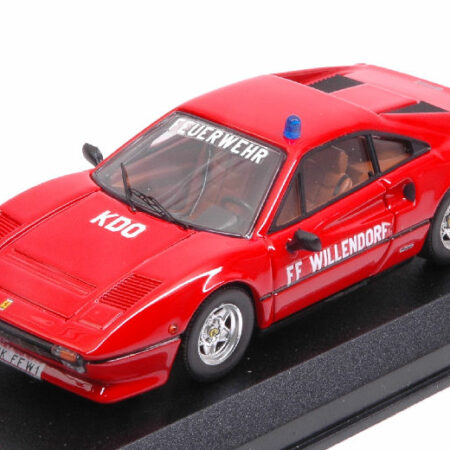 Best Model FERRARI 308 GTB COUPE  VIGILI DEL FUOCO AUSTRIA 1983 1:43