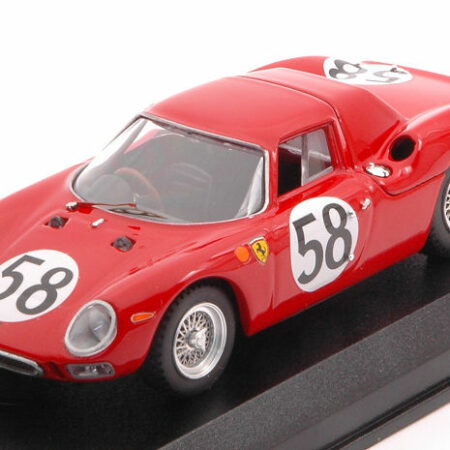 Best Model FERRARI 250 LM N.A.R.T. N.58 LM 1964 J.RINDT-D.PIPER 1:43