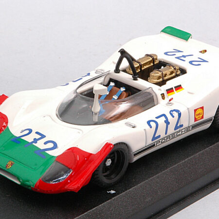 Best Model PORSCHE 908/2 N.272 4th TARGA FLORIO 1969 KAUHSEN-VON WENDT 1:43