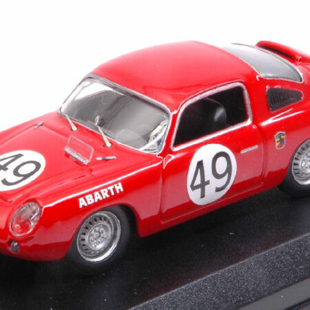 Best Model FIAT ABARTH 850 S N.49 44th LM 1960 FERET-SPYCHINGER 1:43