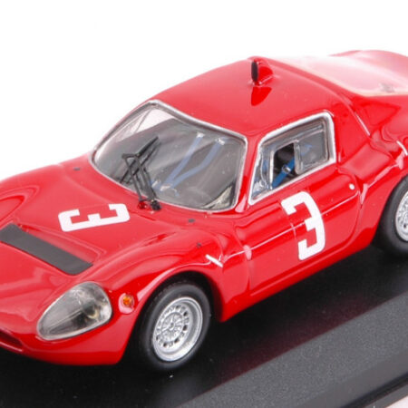 Best Model ABARTH OT 1300 N.3 WINNER HOCKENHEIM GRAND PRIX T.HEZEMANS 1:43