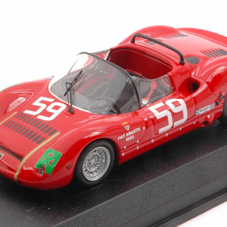 Best Model ABARTH SP 1000 N.59 15th 1000 Km MONZA 1968 PASOTTI-GRANO 1:43