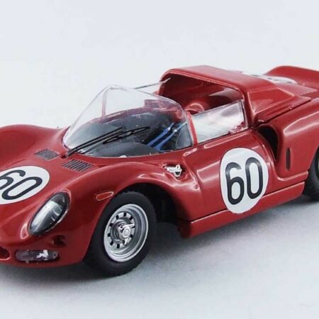 Best Model FERRARI 330 P2 N.60 2nd MONZA 1965 SURTEES-SCARFIOTTI 1:43