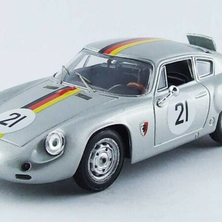 Best Model PORSCHE ABARTH N.21 1000 Km PARIGI 1962 LINGUE-KOCH 1:43