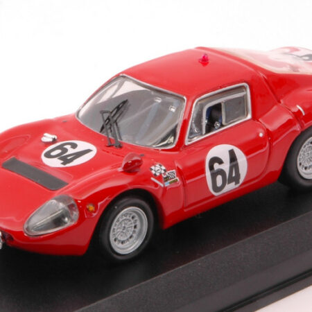 Best Model ABARTH OT 1300 N.64 16th LM 1967 MARTIN-MESANGE 1:43