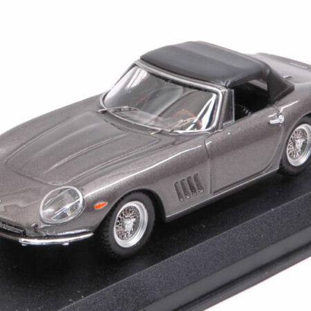 Best Model FERRARI 275 GTB/4 NART SPYDER CLOSED SILVERGUN 1:43