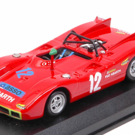 Best Model ABARTH SP 2000 N.12 TARGA FLORIO 1971 OSTINI-TARAMAZZO 1:43