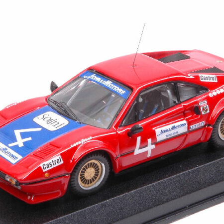 Best Model FERRARI 308 GTB COUPE  N.4 59th DAYTONA 1978 MALLET-ROM.-BONDURANT 1:43