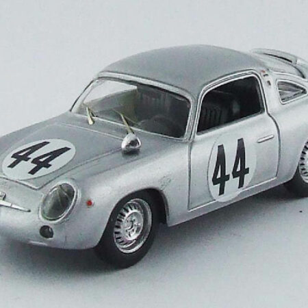 Best Model FIAT ABARTH 700 N.44 22nd (2nd CLASS)1000 KM PARIGI 1961 J.VINATIER 1:43