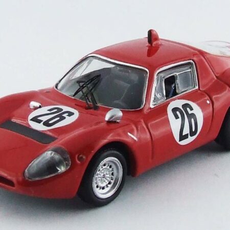 Best Model ABARTH OT 1300 N.26 8th TRENTO-BONDONE 1968 A.KROHE 1:43