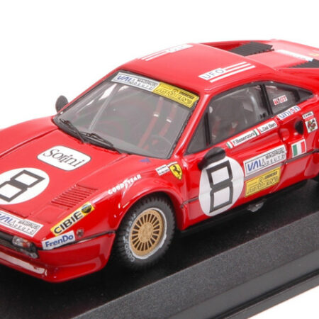 Best Model FERRARI 308 GTB N.8 53th 24H DAYTONA 1978 BESENZONI-DAL BEN-WEVER 1:43