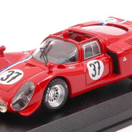 Best Model ALFA ROMEO 33.2 N.37 TEST LE MANS 1968 GOSSELIN-TROSCH 1:43