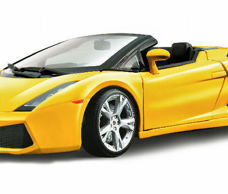 Burago LAMBORGHINI GALLARDO SPYDER 2006 YELLOW 1:18