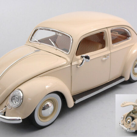 Burago VW KAFER BEETLE 1955 CREAM 1:18