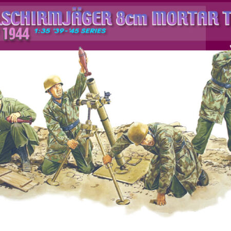 Dragon FALLSCHIRMJAGER 8 cm MORTAR TEAM KIT 1:35