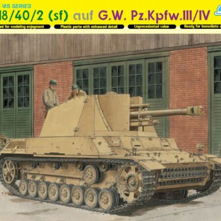 Dragon LE.FH 18/40/2 SFL AUF G.W.PZ.III/IV KIT 1:35