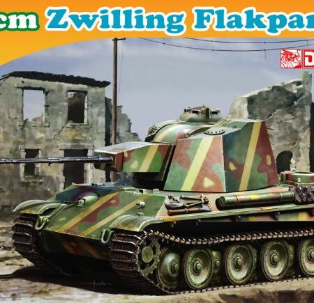 Dragon 5,5 CM ZWILLING FLAKPANZER KIT 1:72