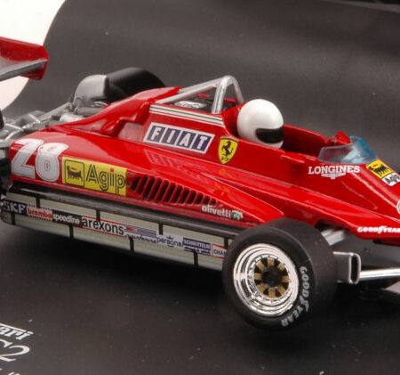 Hot Wheels FERRARI 126 C 2 D.PIRONI 1982 N.28 WINNER S.MARINO GP (IMOLA) 1:43