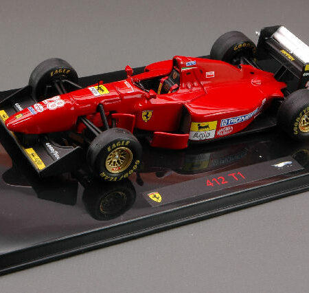 Hot Wheels FERRARI 412 T1/ B GERARD BERGER 1994 N.28 WINNER GERMAN GP 1:43